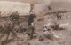 'Perils Of The Plains 1852' Old West Theme, Indians & Settlers Gun Battle, C1900s Vintage Martin Real Photo Postcard - History