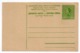 1920  KINGDOM OF SHS,SERBIA, KING ALEKSANDAR, STATIONERY CARD, MINT - Postal Stationery