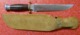 Ww2 Couteau Et étui Chantier De Jeunesse CJF Ou Scout Fabrique Sabatier Jeune Lame 18cm Colissimo France Inckus - Armi Bianche