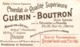 CHOCOLAT  GUERIN - BOUTRON   LA ROSIERE DE NANTERRE - Guerin Boutron