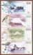 ISLE OF KOMPLECE Set 4 Pcs 2019 Polymer UNC. Sea Life Current - Andere & Zonder Classificatie