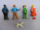 5 Figurines TINTIN BELVISION ESSO - Tintin