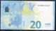 RARE € 20  ITALIA SA S001 SHORT RADAR   UNC - 20 Euro