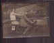 PHOTO D UN COUPLE SUR UNE MOTO 12 X 8.5 CM PHOTO PLIEE EN DEUX - Personnes Anonymes