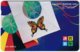 SOUTH KOREA A-747 Magnetic Telecom - Painting, Animal, Butterfly - Used - Corea Del Sud