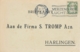 Nederland - 1931 - 5 Cent Kind, Enkelfrankering Op Businesscard Van Amsterdam Naar Harlingen - Brieven En Documenten