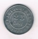 25 CENTIMES 1918 BELGIE /8776/ - 25 Cents