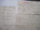 Lot De Vieux Papiers Rapport Militaria 1913/14  Etc TBE - Non Classés