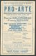 CONCERTS PRO-ARTE Belgique 5c. Houyoux PREO BRUXELLES 1927 BRUSSEL Vers Jambes; Verso Publ. Salle Du Conservatoire De Br - Musique