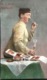 Delcampe - (1892) Der 6 Sinn : Gefühl - Blödsinn - Gesicht - Geruch - Gehör - Geschmack - 5 - 99 Postkaarten