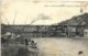 A3 Gard 30 ALAIS ALES Pont Suspendu Sur Le Gardon à Tamaris Les Lavandieres 1908 - Alès