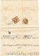 1877 Faltbrief Aus Sivas Nach Constantinople, Frankiert Mit 2 Piaster (1 Piaster Defekt) - 1837-1914 Smyrna