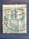 MONACO 1926-31 - Y&T N° 76 PERFORE B B - Used Stamps