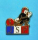 1 PIN'S  //   ** JSP / JEUNES SAPEURS POMPIERS ** . (A M C) - Bomberos