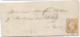LT4852 N°13A/Lettre Sans Courrier, Oblit Losange De PARIS Pour PARIS Du 15 Juil 1858 - 1853-1860 Napoléon III