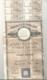 JC , Dette Publique , Quatre Pour Cent  , Rente De Vingt Francs , 1929 , 2 Scans , Frais Fr 1.95 E - Autres & Non Classés
