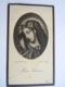 Doodsprentje Anna Maria Leonarda Mertens Turnhout 1881 Lourdes 1931 Echtg Carolus Josephus Peeraer - Images Religieuses