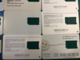 Delcampe - MACAU, CHINA & THAILAND LOT OF 9 GSM SIM CARD HOLDER, ALL WITH SIM CARD REMOVED - Macao
