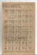 Feuille De Tickets De Pain Juin 1940 Complet. - Documents Historiques