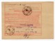 1929 YUGOSLAVIA, SLOVENIA, KOPRIVNIK PRI KOČEVJU TO ŠTIP, PARCEL CARD, FOOD PARCEL - Brieven En Documenten