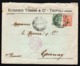 TRIPOLI (Libye), Occupation Italienne. Bel Ensemble De 2 Belles Lettres, L'une Obl En 1917 De Tripoli Avec.............. - Libye