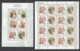 UKRAINE 2002 Mi 542Aklb-547Aklb+Block 38(542С-547С) National Costumes / Trachten Der Regionen **/MNH - Costumes