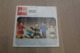 LEGO - 200 INSTRUCTION MANUAL - Original Lego 1974 - Vintage - Catalogs