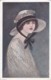 Illustrateur Italien - Portrait De Femme Avec Chapeau  - D.G.M. Série N°133.3 (lot Pat 89) - Otros & Sin Clasificación