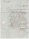 ITALIA USED COVER 10/05/1827 FERRARA TO BOLOGNA GRIFFES - ...-1850 Préphilatélie