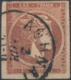 GREECE - 1876/86, Mi26, 1 Lept, Large Hermes - Usati