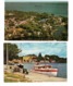 2 GANANOQUE, Ontario, Canada,  BEV & Government Wharf, Old Chrome Postcards Leeds County - Gananoque