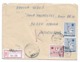 Albania Kavaje RARE Cansel POSTA TRANZIT To Struga Yugoslavia Monument Stamp SEE BACK - Albanie