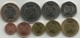Mozambique 2006. Set Of 9 Coins : 1,5,10 ,20 ,50 Centavos, 1 ,2,5,10 Meticals UNC KM#132/140 - Mozambico