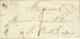 1850 -lettre De TRIGANCE ( Var ) Pour La Bastide ( Var )  C D Dans Un Losange  + Taxe 1 D - 1849-1876: Période Classique
