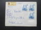 Österreich 1961 Staatliche Unternehmen Nr. 1096 MeF Mit 3 Marken Einschreiben 1010 Wien Mit Stempel Zollamt Bayreuth - Briefe U. Dokumente