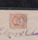 Brazil Brasil 1884 Cover 200R DOM Pedro Small Head ESTACAO DE ITUPEVA To LAUSANE Switzerland Blue Postmark - Lettres & Documents