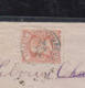 Brazil Brasil 1884 Cover 200R DOM Pedro Small Head ESTACAO DE ITUPEVA To LAUSANE Switzerland Blue Postmark - Storia Postale