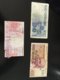 Lot De 3 Billets Belges Ayant Servi - Altri & Non Classificati