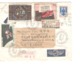 REF39/ TP 1476-1459-1427-1469 S/L.Avion Recommandée C.Enghien-les-Bains 23/2/1966 > Chine étiq.Retour&Inconnu - 1960-.... Lettres & Documents