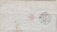 LAC PARIS Cachet Bleu 3/6/1845 Taxe Manuscrite à Marquis De Puylaroque Montauban Tarn Et Garonne Cachet Fleuron - 1801-1848: Precursors XIX