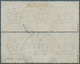 Großbritannien: 1891, Queen Victoria £ 1 Green, Vertical Pair FA-GA, Very Fresh Colours And Perfect - Altri & Non Classificati