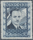 Österreich: 1936, 10 Schilling Freimarke "Bundeskanzler Dr. Engelbert Dollfuß". Diese Marke Wurde Im - Brieven En Documenten