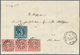 Bayern - Marken Und Briefe: 1850, 3 Kreuzer Blau, Platte 3, Farbtiefes Kabinettstück, Zusammen Mit B - Autres & Non Classés