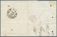 Bayern - Marken Und Briefe: 1862: 1 Kr. Gelb Mit Spitzen Ecken Im Senkrechten ECKRAND-DREIERSTREIFEN - Autres & Non Classés