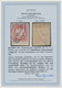 Bayern - Marken Und Briefe: 1867, Wappenausgabe Ungezähnt, 3 Kreuzer Rosa, Entwertet Mit Violettblau - Sonstige & Ohne Zuordnung