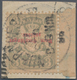 Bayern - Portomarken: 1896. 3 Pfg Portomarke Mit KOPFSTEHENDEM Aufdruck, Rötliches Papier, Nur Von N - Autres & Non Classés