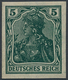 Deutsches Reich - Germania: 1915, 5 Pfg. Germania Mit Wasserzeichen Kreuze Und Ringe Ungebraucht, Al - Ongebruikt