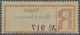 Deutsch-Neuguinea - Britische Besetzung: 1916, Einschreibzettel "Manus | (Deutsch-Neuguinea) | No 91 - Nouvelle-Guinée