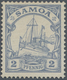 Deutsche Kolonien - Samoa: 1900: 2 Pfg (dunkel)graublau, Farbfrisch, Sehr Gut Gezähnt, In Fehlerfrei - Samoa