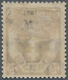 Danzig - Dienstmarken: 1922. 75 Pfg Dunkelviolettpurpur Mit "Rosettenunterdruck" In Hellgrüngrau, Un - Autres & Non Classés